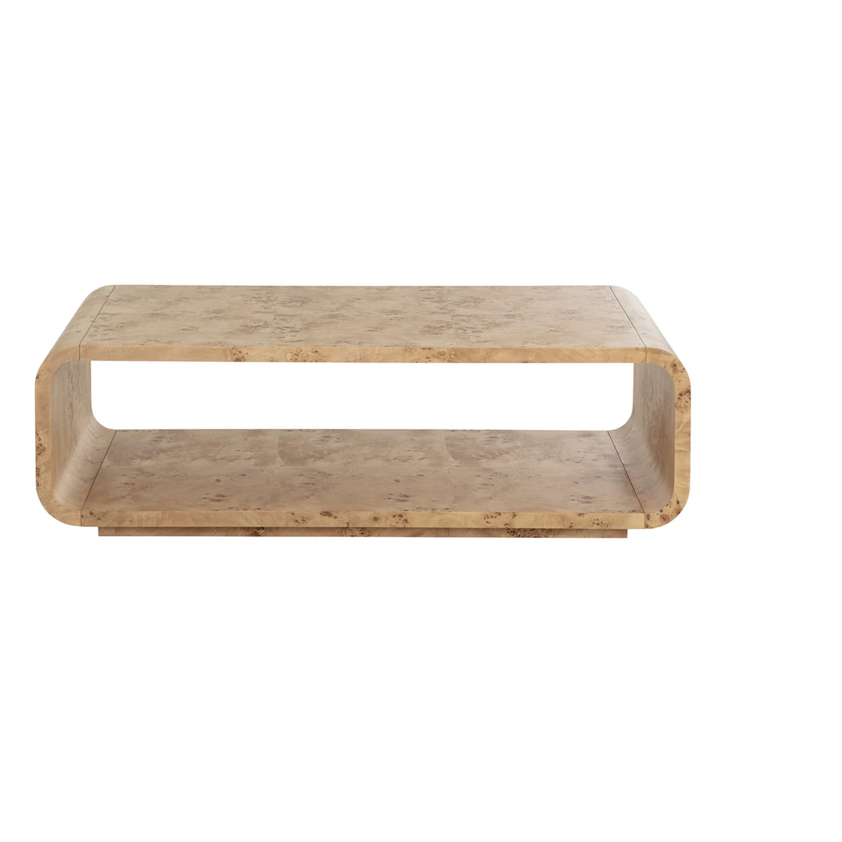 Rowena Burl Rectangle Coffee Table
