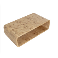 Rowena Burl Rectangle Coffee Table