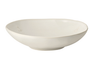 Bee Ceramic Pasta Bowls Set of 4, Ecru or French Blue
