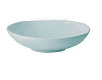 Bee Ceramic Pasta Bowls Set of 4, Ecru or French Blue