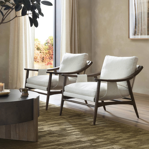 Kylie Beige Sling Chair