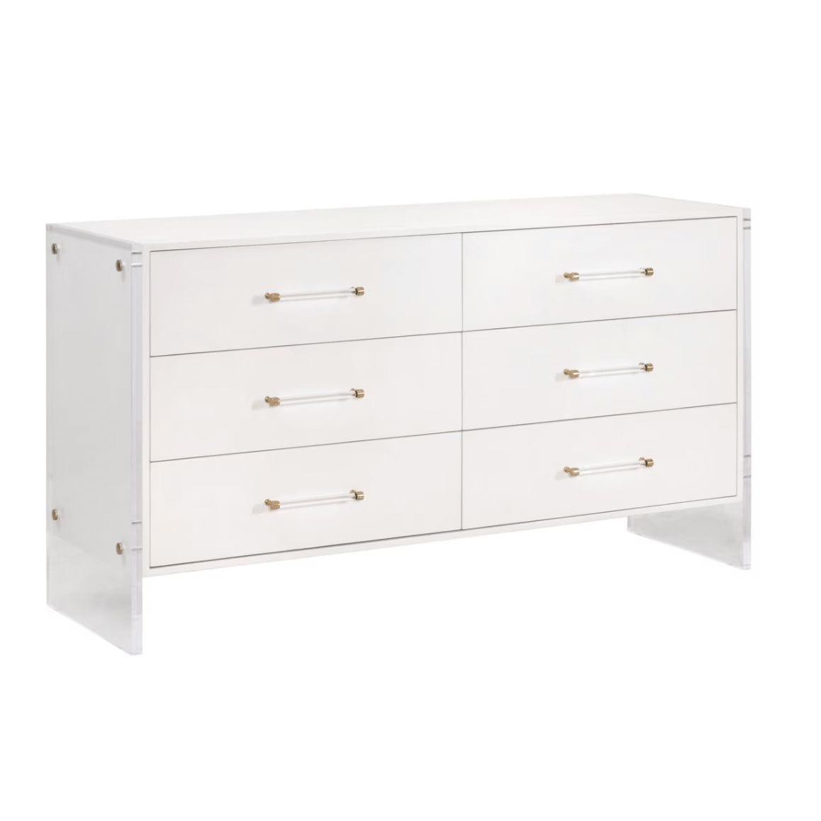 Sonia Shagreen 6-Drawer Double Dresser