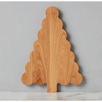 Scalloped Tree Cutting Board