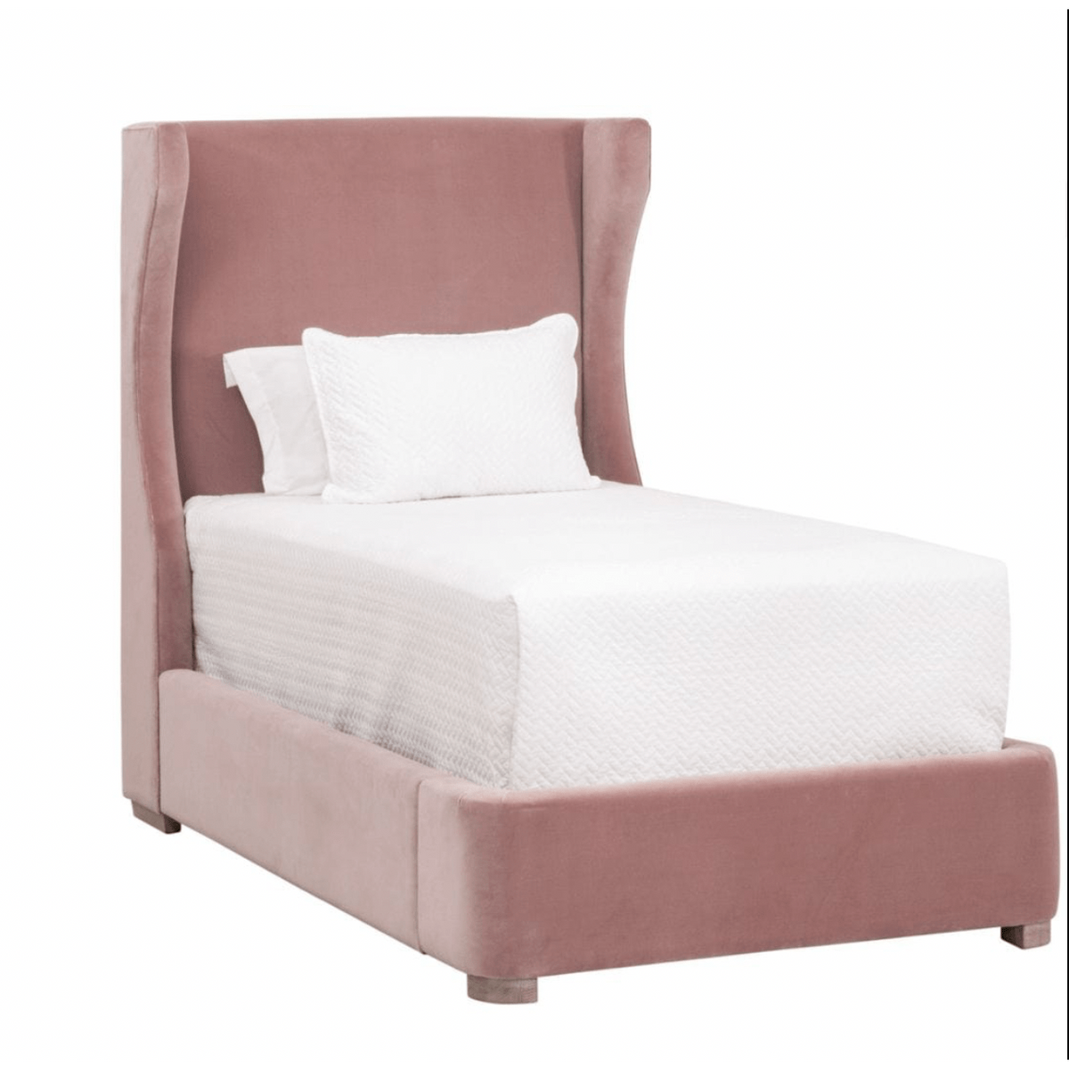 Bobbi Petal Velvet Bed