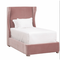 Bobbi Petal Velvet Bed