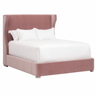 Bobbi Petal Velvet Bed