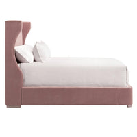 Bobbi Petal Velvet Bed - Bed Frame Detail | Bone & Brass