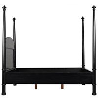 New Douglas Bed Hand Rubbed Black