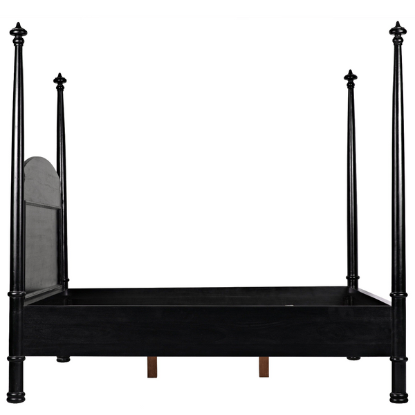 New Douglas Bed Hand Rubbed Black