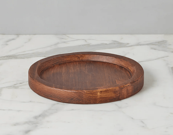 Heritage Round Coffee Table Wood Tray