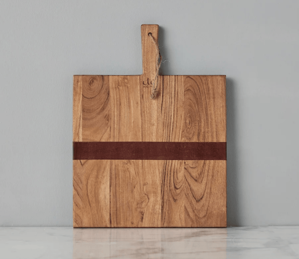 Natural Rectangle Charcuterie Board