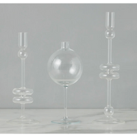 Clear Medium Wine Glass Vase