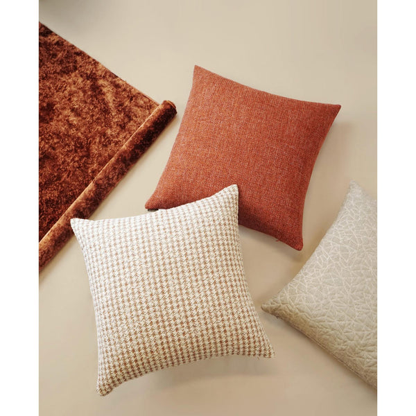 Serene Taupe Throw Pillow - Pillow Detail | Bone & Brass