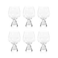 Serena Cocktail Glasses, Set 6 - Glass Side View | Bone & Brass