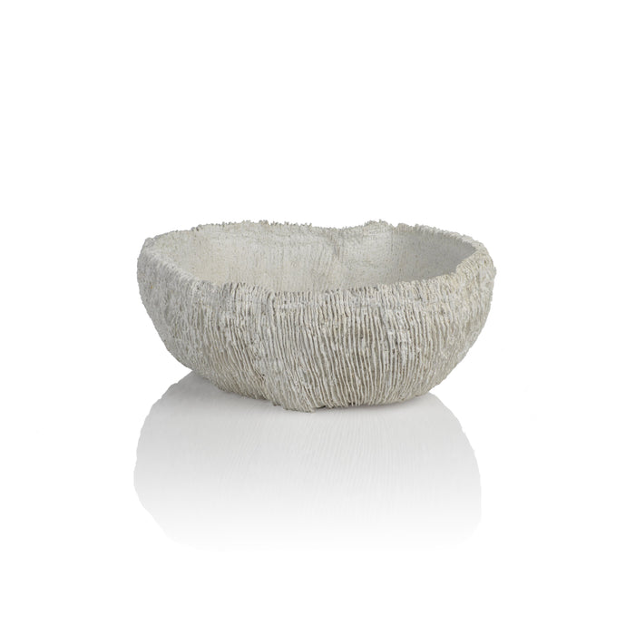 Seychelles Decorative Coral Bowl | Bone & Brass