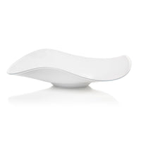 Shoal Scissor Cut Wave Glass Bowl | Bone & Brass