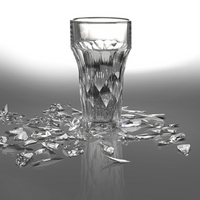 Silex Clear Beer Glass Set of 4