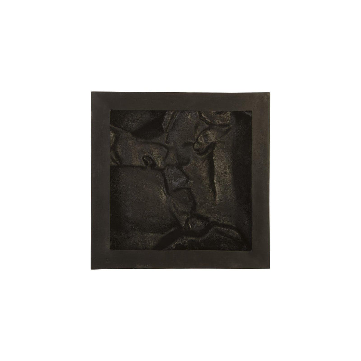 Silver Cairn Wall Tile - Wall Decor Frame Detail | Bone & Brass