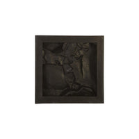 Silver Cairn Wall Tile - Wall Decor Frame Detail | Bone & Brass