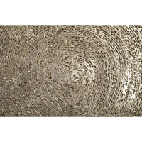 Silver Leaf Triple Weld Wall Art - Wall Decor Detail | Bone & Brass