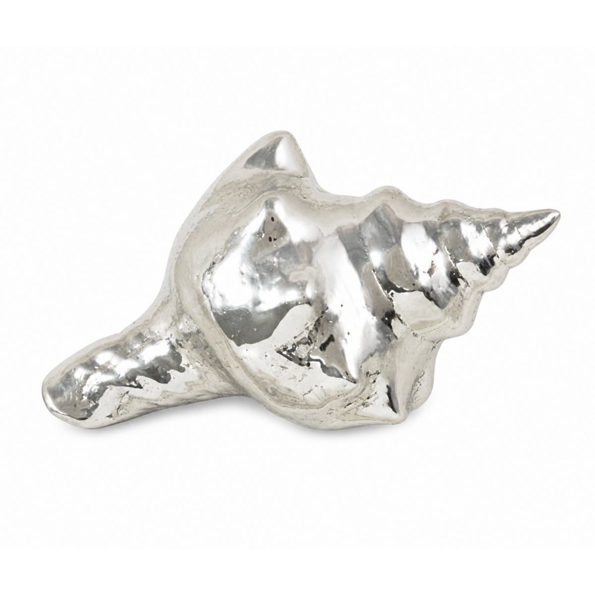 Silver Ocean Shell Napkin Weight | Bone & Brass