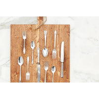 Silver Plate 5 Piece Place Setting - Flatware Detail | Bone & Brass
