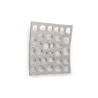 Silver Polka Dot Wall Tile | Bone & Brass