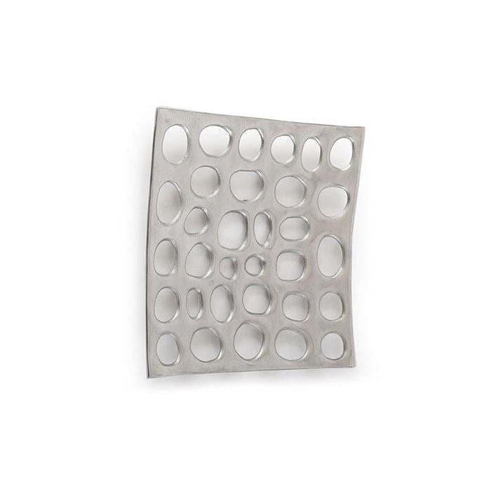 Silver Polka Dot Wall Tile | Bone & Brass