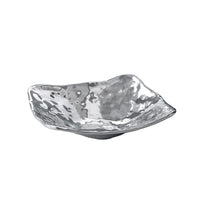 Silver Square Soho Medium Serving Bowl Bowl | Bone & Brass