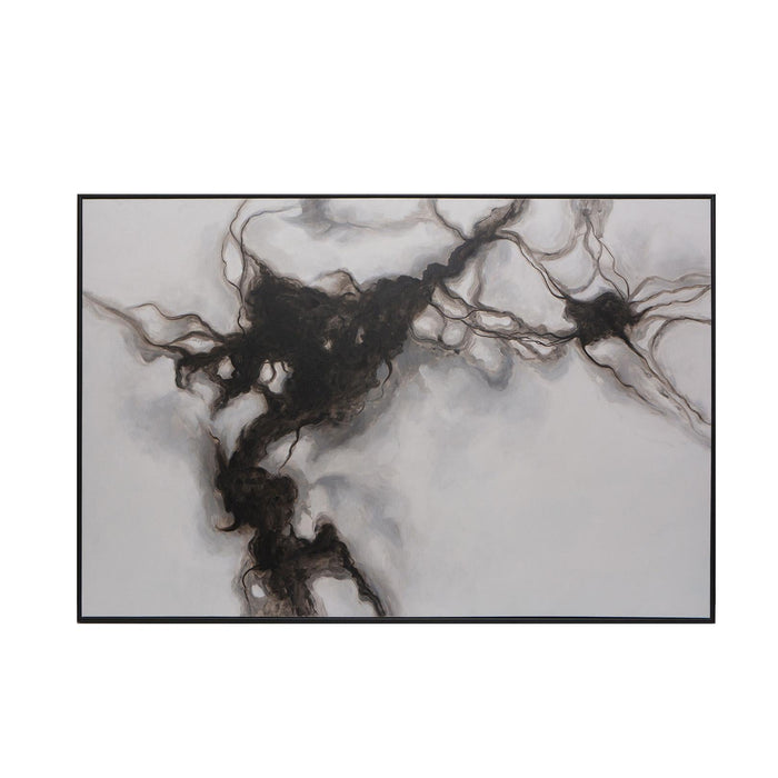 Smoke Screen Hand-Painted Artwork | Bone & Brass