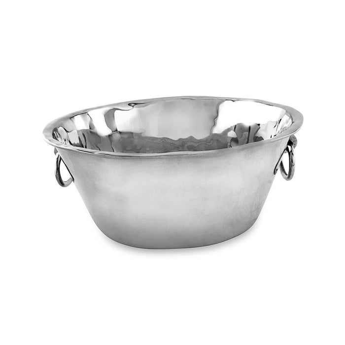 Soho Large Silver Ice Bucket with Handles | Bone & Brass