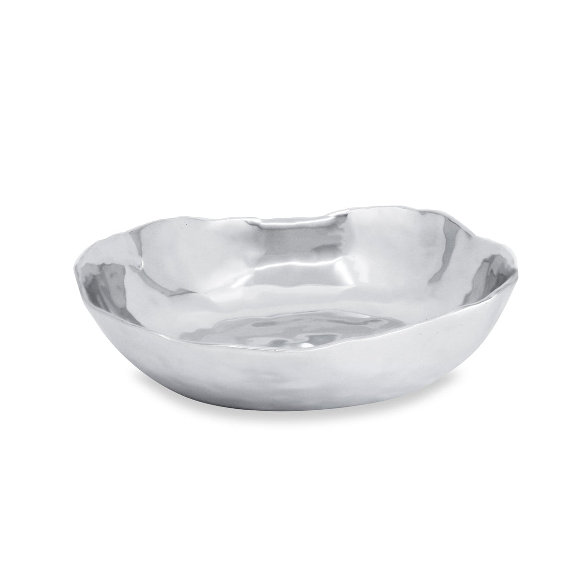 Soho Silver Osaka Large Serving Bowl | Bone & Brass