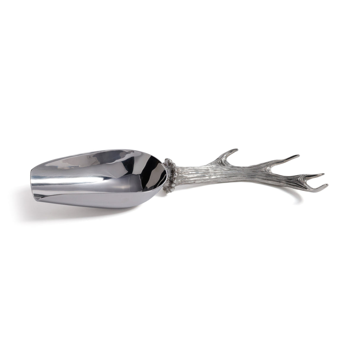 St. Anton Pewter Antler Ice Scoop | Bone & Brass