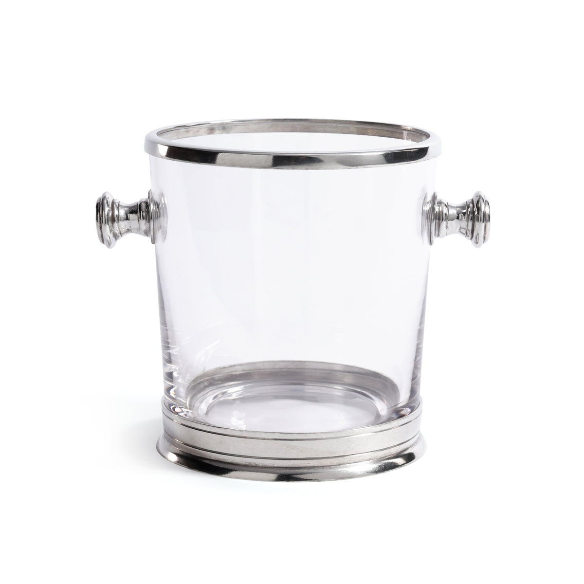 St. Anton Pewter & Glass Ice Bucket Handles | Bone & Brass