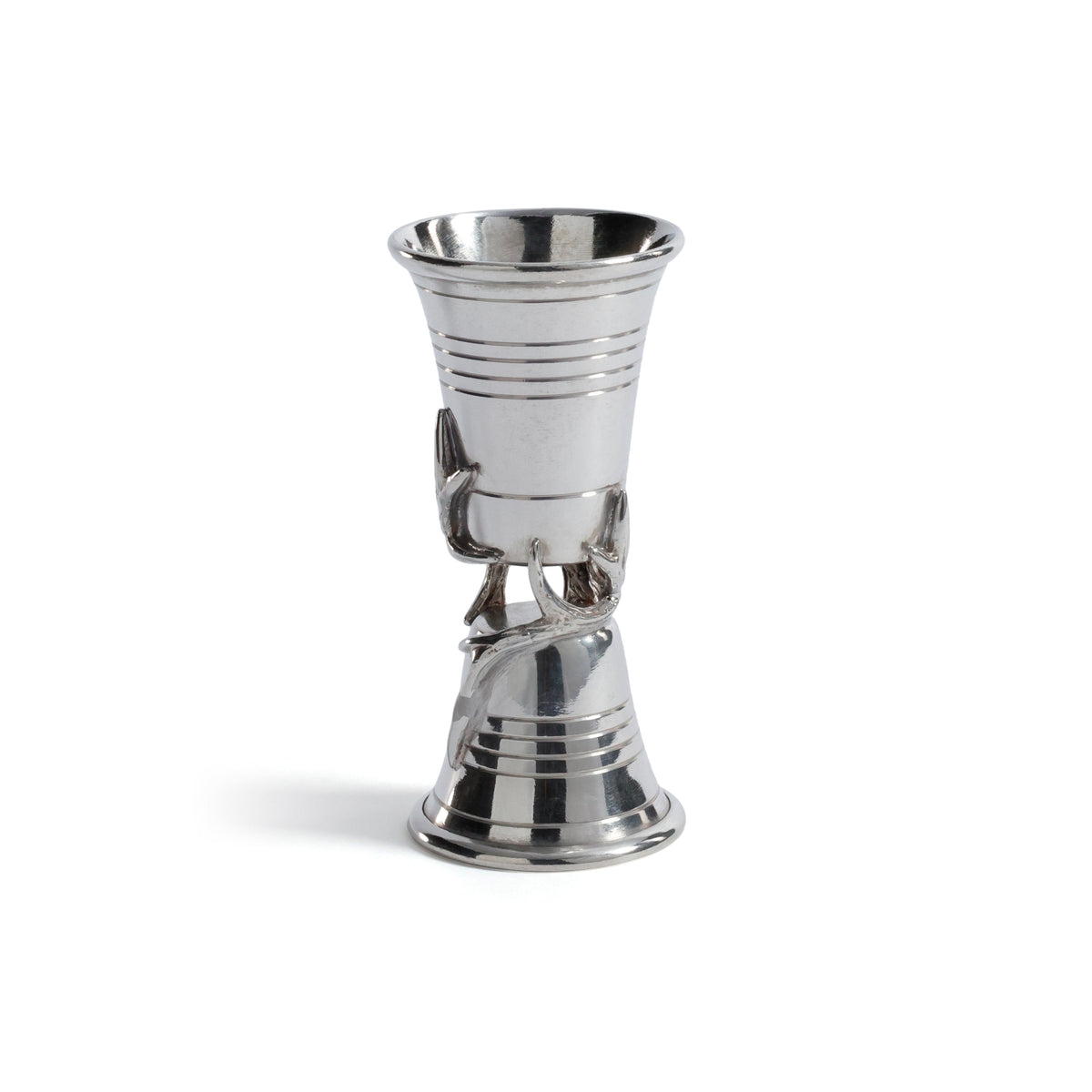 St. Anton Pewter Jigger - Shaker Detail | Bone & Brass