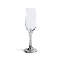 St. Moritz Pewter & Glass Champagne Flute | Bone & Brass