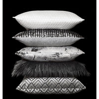 Stealth Pewter Throw Pillow - Pillow Detail | Bone & Brass