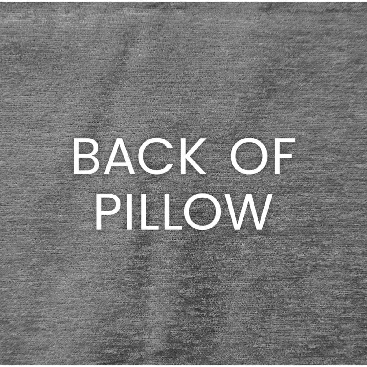 Stealth Pewter Throw Pillow - Pillow Side View | Bone & Brass