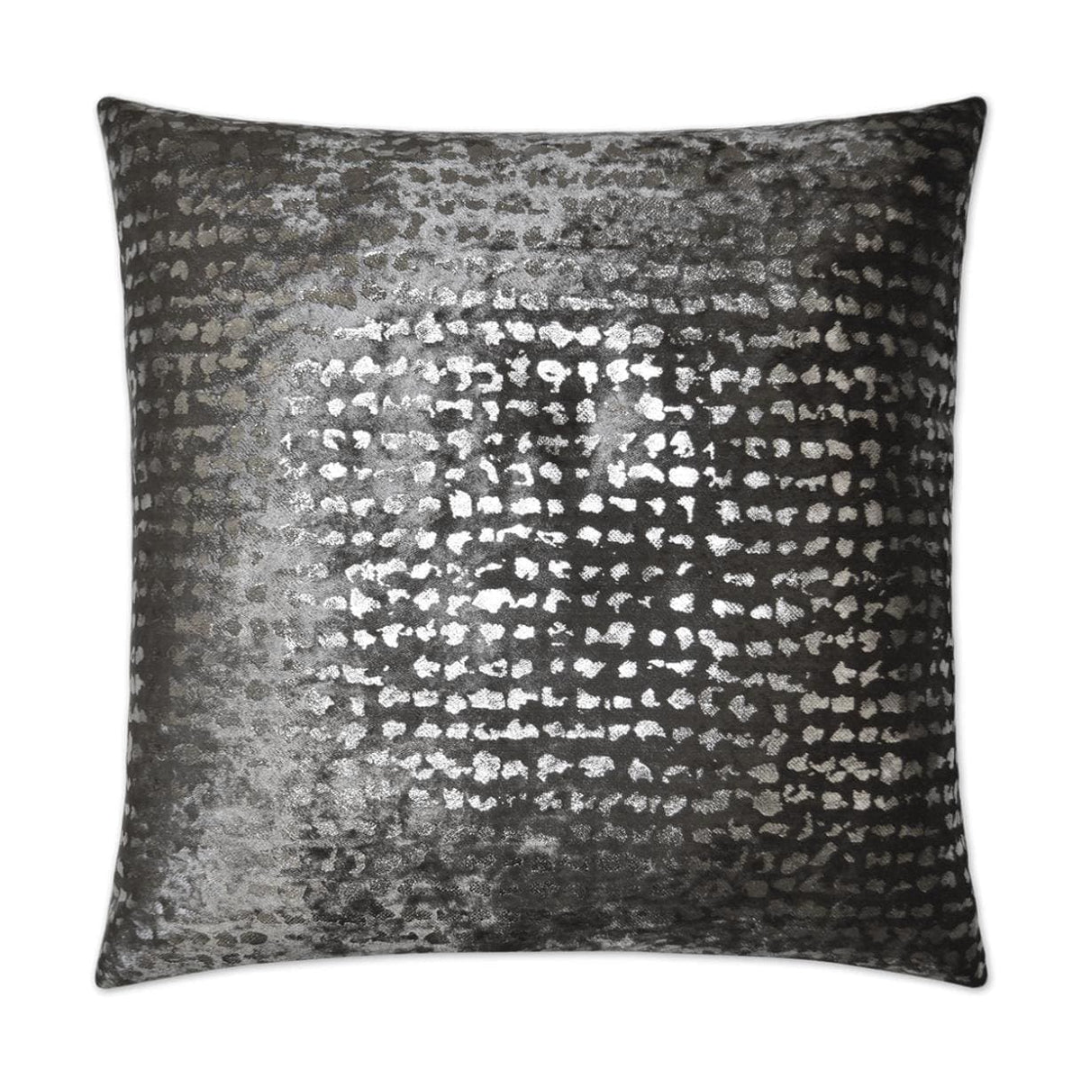 Stealth Pewter Throw Pillow | Bone & Brass