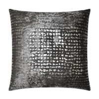Stealth Pewter Throw Pillow | Bone & Brass