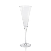 Stella Optic Champagne Flutes, Set 4 | Bone & Brass