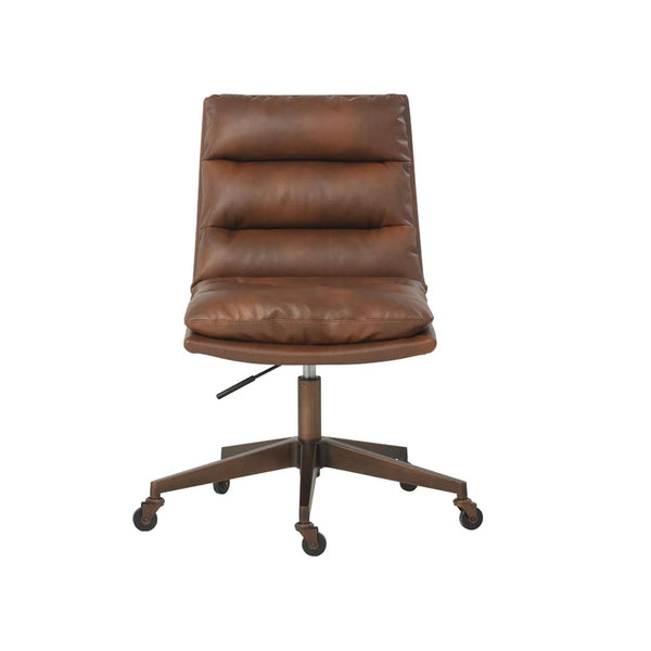 Stinson Cognac Desk Chair - Chair Detail | Bone & Brass