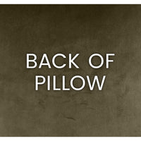 Stonewash Sea Mist Throw Pillow - Pillow Fabric Detail | Bone & Brass