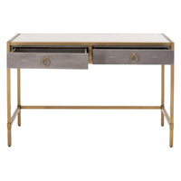 Stacey Gray Shagreen Desk