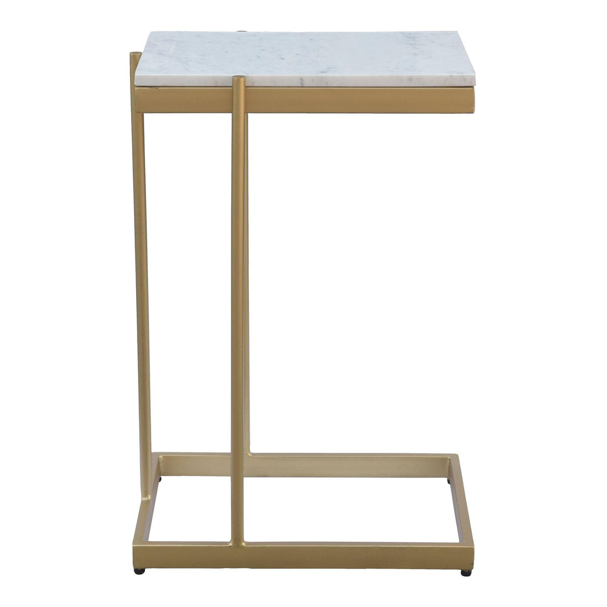 Sulu Marble & Brass SideTable | Bone & Brass