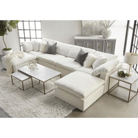 Susanna Ivory LiveSmart Modular Sectional - Sectional Detail | Bone & Brass