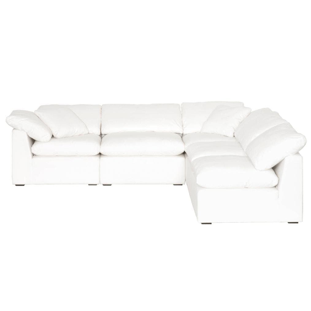 Susanna Ivory LiveSmart Modular Sectional - Sectional Detail | Bone & Brass
