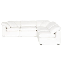 Susanna Ivory LiveSmart Modular Sectional - Sectional Detail | Bone & Brass
