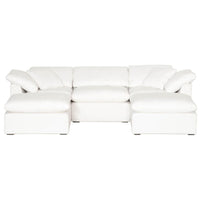 Susanna Ivory LiveSmart Modular Sectional | Bone & Brass