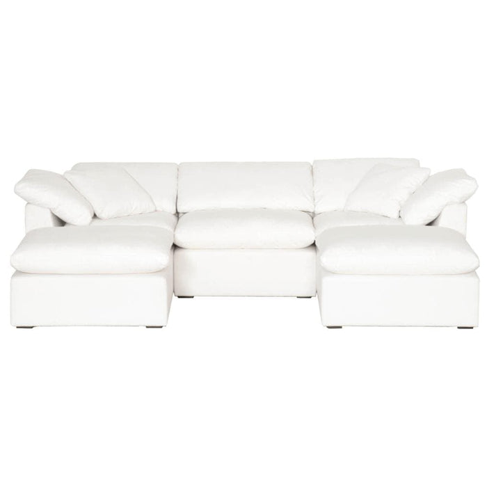 Susanna Ivory LiveSmart Modular Sectional | Bone & Brass